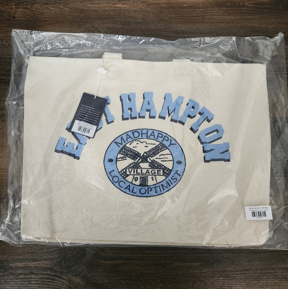 Madhappy East Hampton Wide Canvas Tote - Picture 1 of 12